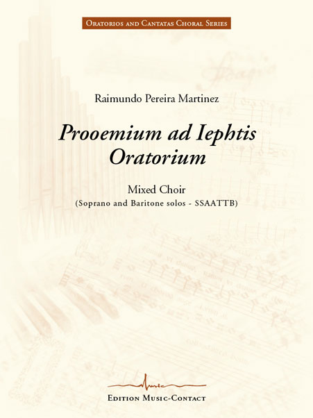 Prooemium ad Iephtis Oratorium - Show sample score