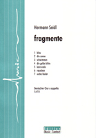 fragmente - Show sample score