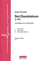 Drei Chorminiaturen op. 180/b - Probepartitur zeigen