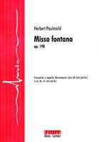 Missa fontana - Show sample score