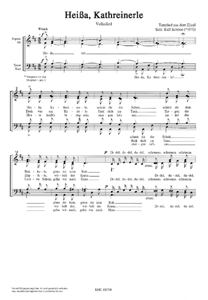 Heißa, Kathreinerle