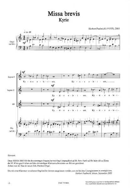 Missa brevis